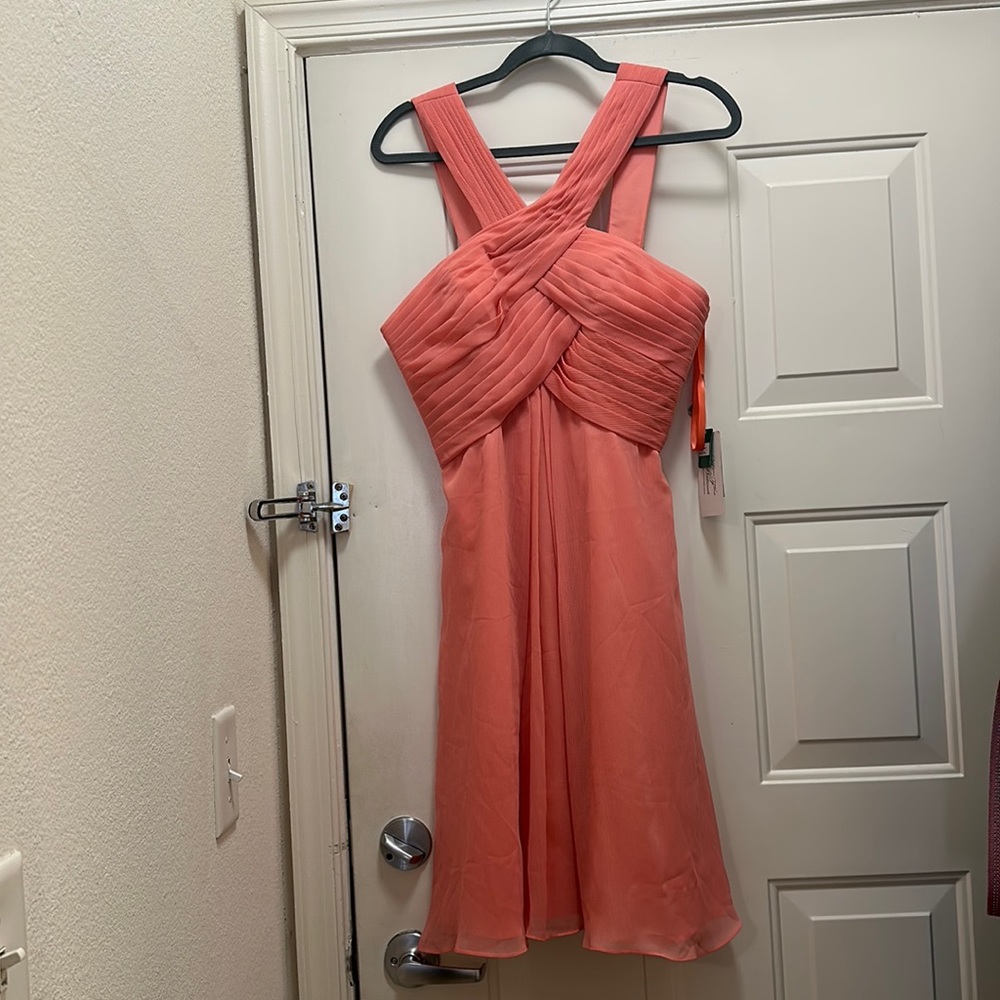 NWT Coral Bridesmaids Dress